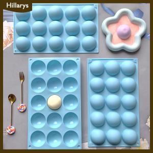 [Hillarys] 3D Ball Round Half Sphere Silicone Mold For DIY Baking Pudding Mousse Chocolate Eco-Friendly Cake Mold Kitchen Accessories Tools