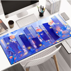 1pc Books and Flowers Large Mouse Pad computer mat Desk Mat keyboard mat Office Gaming Table Mat