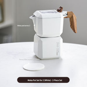 BINCOO Hand-made Coffee Pot Moka Pot with Handle Household Drip Filter Pot Traditional Coffee Maker