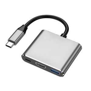 3In1 Universal Type-C To HDTV + USB Cable Phone To TV Cable 4K HD HDMI To TV Projector Cable For Laptop/Mobile Phone/Projector/TV