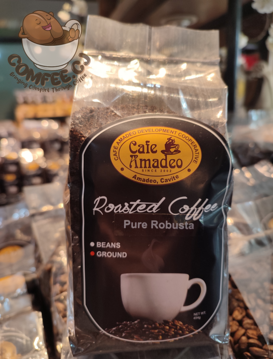 Pure Robusta Cafe Amadeo Coffee (Grounds or Beans) Lazada PH