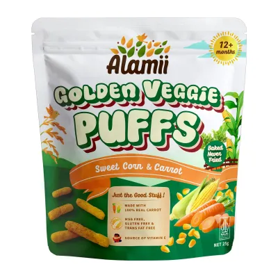 Alamii Golden Veggie Puffs