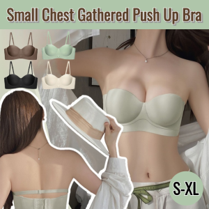 Seamless Underwear Bra Fit Before and After Wearing Strapless Bra Shape Your Body not Fall Off Soft Support High Elasticity