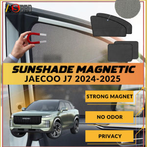 Jaecoo J7 2024-2025 Magnetic Sunshade Car Anti-Glare Day Sunshade Strong Magnet 6PCS