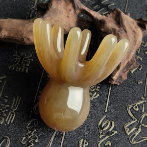 Octopus Comb Head Therapy Meridian Dredging Massage Claws Head Scalp Acupuncture Point Massager Wide Tooth Shampoo Brush