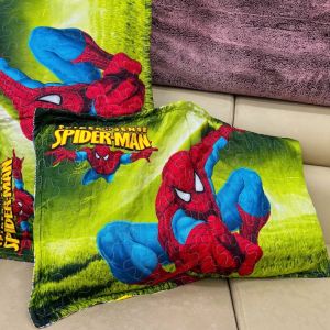 Spiderman Grass - [Pillowcase only] 2PCS Premium Character Printed Pillowcases - Queen-18"x28"inch