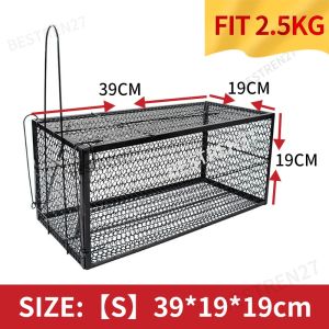 【Wuxih】Cat Trap Cage Cat Scratching Cage Automatic Handy Tool Trap Catching Supermarket Shopping Mall Repellent Stray FJ