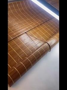 Wooden Blinds Japanese Blinds Outdoor Blinds For Window Roller Blind Waterproof Rainproof Mildewproof Moistureproof Lightproof Liftable Partition Bamboo Door Wooden Blinds Japanese Blinds