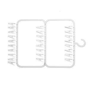 Giá phơi đa năng với móc xoay tổ chức treo tiết kiệm không gian thực tế cho tủ quần áo và tủ quần áo với clip