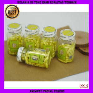 Animate Facial Essence isi 60 KPSUL / Facial Essence Perawatan Kulit Wajah Cerah