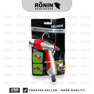 SOLIGEN Semprotan Taman PVC 2065 Spray Gun Air Taman Hose Nozzle Tanam