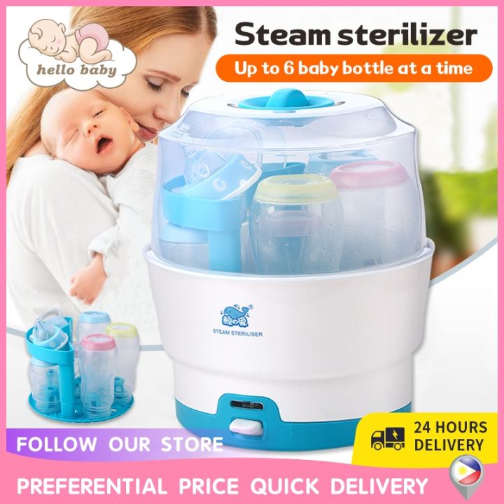 Large-capacity Baby Bottle Sterilizer Electric Steam Bottle Sterilizer ...