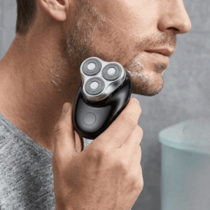 ED Lightweight Mini Electric Shaver Compact Pocket Size Cordless Electric Beard Shaver Smooth Comfortable USB Rechargeable Face Hair Remover Tool for Men