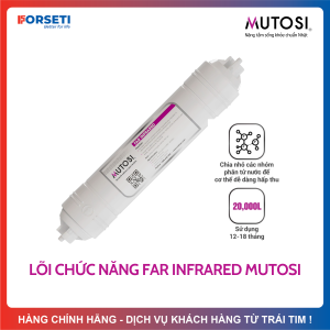 Lõi Lọc Chức Năng Far Infrared Mutosi - Lõi Hồng Ngoại Xa Giúp Hoạt Hoá Nước Làm Cho Nước Dễ Hấp Thụ Vào Cơ Thể Hơn