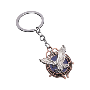 Symbolic Animal Keychain Freemasonry Themed Zinc Alloy Backpack Hanging Charm Accessory For Personal Belongings
