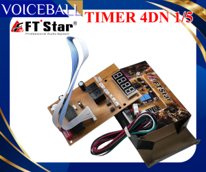 FT Star Programmable Digital Timer 4 Digit Dual Relay Timer 4DN1/5