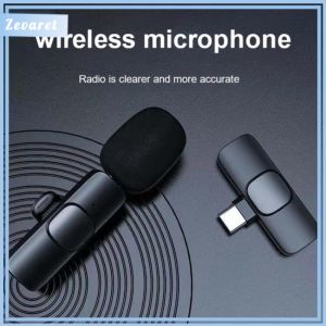 Micro không dây cài áo khử tiếng ồn để livestream ghi âm phát trực tiếp quay video chân cắm type - c