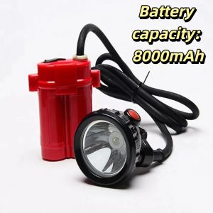 TUO29 High Brightness LED -Proof LED Mining Lamp -Proof Structure Rechargeable Lithium Battery Rechargeable Lithium Battery Light Efficient Lighting Comfortable Wearing High Brightness Underground Light Underground Working Environments