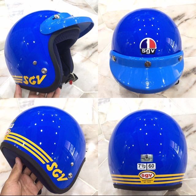 SGV Special Helmet (Energy Blue) Lazada