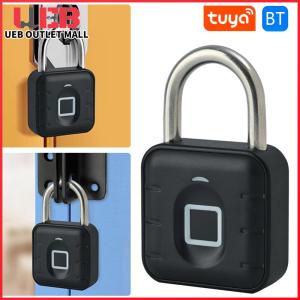 Drawer Safety Lock Keyless with Tuya APP Smart Padlock Waterproof Battery-powered for Cabinet Backpack Offices Bicycles
