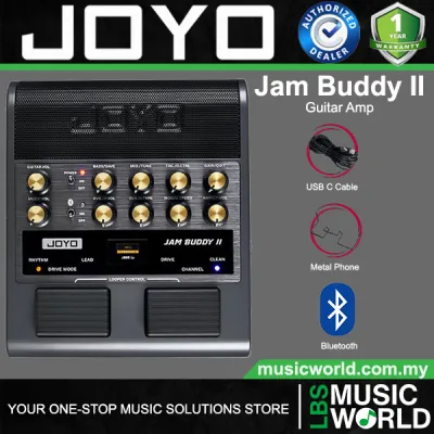 Joyo Jam Buddy II 8 Watt Portable Multi Effect Electric Guitar Amp Built in Bluetooth