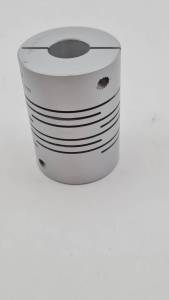 Beam coupling ขนาด OD40 มิลลิเมตร ยาว 65มิลลิเมตร สำหรับเป็นข้อต่อส่งกำลังของเครื่องจักร