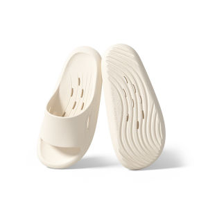 Puxi non-slip shower sandals for women lightweight and breathable with hollow design for summer outings eva Mens leak-proof slippers
