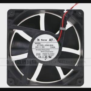 For NMB-MAT 4715KL-05W-B30 P49 DC 24V 0.40A 2-Wire 120X120X38mm Server Cooling Fan