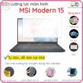 Dán màn hình cường lực MSI Modern 15 A11MU / Modern 15 B7M/ 15 A5M nano dẻo siêu mỏng trong suốt, nhám, chống nhìn trộm. 