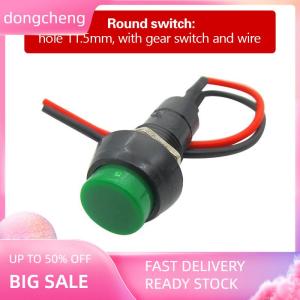 dongcheng Nút chuyển đổi sửa đổi công tắc mini xe điện Dây Đèn còi sửa đổi xe máy công tắc nhỏ