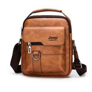 New Retro Men Solid Color Bag Waterproof business bag Faux Leather Briefcase Large Capacity Tote Shoulder Bag Large Casual Business Office 14 inch Laptop Briefcase Shoulder Bags Tote