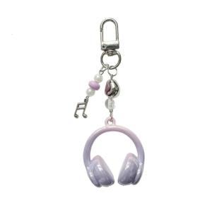 Earphone Keyring Compact Carabiner Clip With Fashionable Gradient Color Ideal Gifts for Friend Musicians