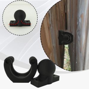 DIXRY Portable Security Door Stopper Noise Reduction Lightweight Door Wedge Stopper Portable Design Bottom Door Stoppers Child Safety Lock Pet Containment
