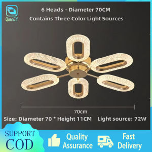 【COD】Nordic Ceiling Light Center ceiling Light LED Living room bedroom Light Ceiling Light Corridor Light Aisle Light Creative Living Room Bedroom Light Dining Kitchen Light/Chandilier Ceiling Light Golden