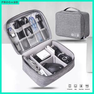 【พร้อมส่ง】กระเป๋าจัดดระเบียบเดินทาง กระเป๋าอุปกรณ์อิเล็กทรอนิกส์ สายชาร์จ หัวชาร์จ power bank สายเคเบิล กระเป๋าใส่อุปกรณ์ไอที แบตสำรอง
