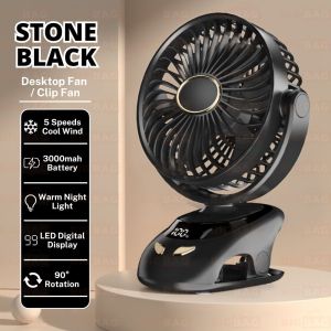 Portable Stroller Fan Baby Clip On Kipas Stroller Baby Tahan Lama Mini Clip Fan For Baby Stroller Fan Kipas Baby Fan