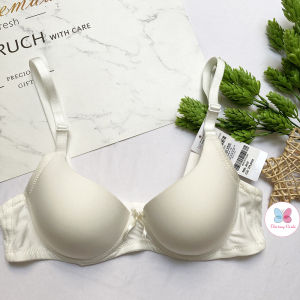 Áo ngực áo lót không gọng trơn mút ép mỏng cài 2 lovely - ALKG3029