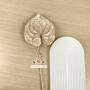 Bunga Daun Emas / Golden Leaf / Golden Flower / Artificial Golden Flower Hiasan Dekorasi Pesta Imlek