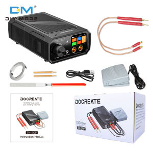 diymore Portable Pedal Spot Welding Machine Type C Rechargeable 18650 Lithium Battery DIY Nickel Sheet Spot Welding Machine