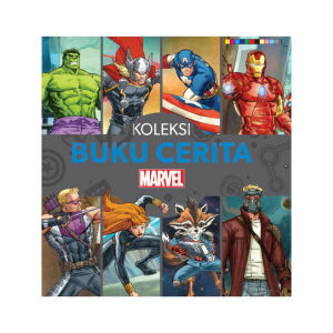 Marvel Avengers Koleksi Buku Cerita Membaca Bahasa Melayu Untuk Kanak Kanak