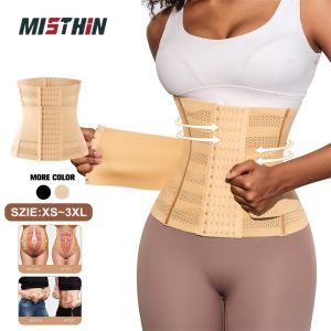 [MISTHIN Girls] 1Pcs Breathable Women High Waist Shaper Panty New Nylon Control Belt Body Korset for Women Girdle  S0282