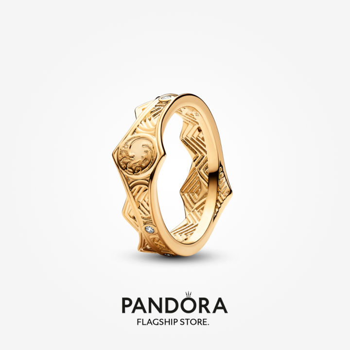 Pandora x Game of Thrones House of the 14k Gold Plated Dragon
