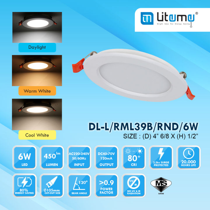 LITEME RML39 [6W/12W/18W] [4