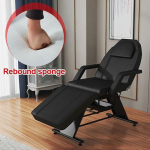 BAIERDI Beauty Salon Massage Bed - Foldable Therapy Bed w/ Adjustable Backrest