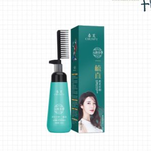 【Ready stock】hair straightener cream natural herbal hair softener cream permanent a comb turn straight Hair treatment cream nourishing hair repairing damaged hair improving hair fullness reducing hair loss Ubat Krim pelurus Rambut 拉直发膏 original