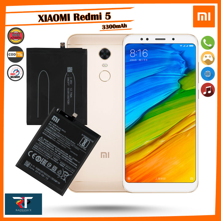Batterie BN35 Pour Xiaomi Redmi 5 – 3300mAh, OEM, Avec Outils (neuve, France)