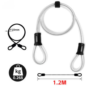 WEST BIKING Bicycle Lock MTB Road Bike Lock Anti-Theft U Lock With Keys Steel Security Motorcycle Lock Bicycle Accessorie