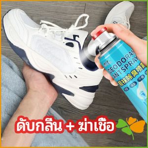 สเปรย์ดับกลิ่นรองเท้า ซิลเวอร์ไอออนระงับกลิ่นกาย ดับกลิ่นรองเท้าหนัง shoe deodorant