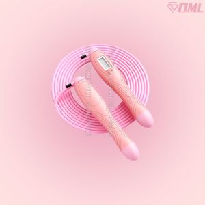 OML CL1 เชือกกระโดด ระบบมิเตอร์นับรอบ 4 โหมด พิเสษ! โดดไร้สายได้ เสียงไม่ดังรบกวน ทำให้ใช้พื้นที่น้อย เชือกโดด รับประกัน