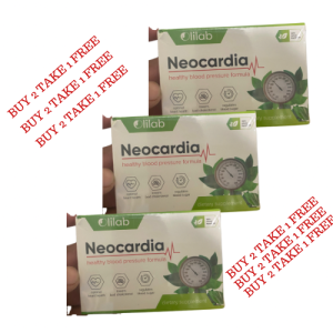 Buy 2 Get 1 Free - Authentic Neocardia Capsules - Control Blood Pressure & Promote Health